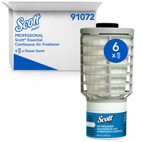 Kimberly-Clark Scott Essential Air Freshener Refill, Ocean Scent, Automatic, Continuous Release